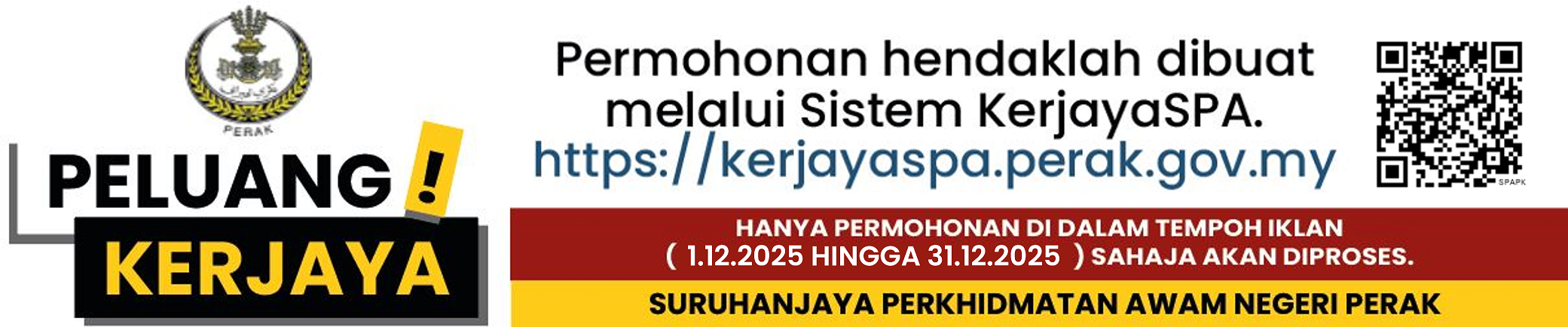 IKLAN JAWATAN KOSONG BIL. 1/2026