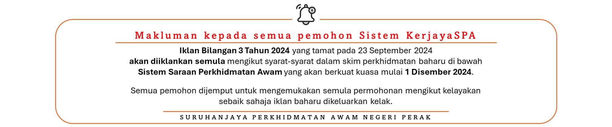 PENGIKLANAN SEMULA IKLAN BIL.3/2024