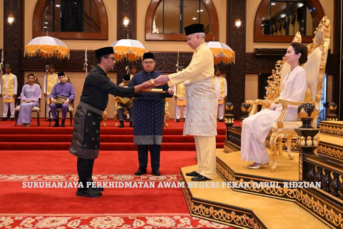 Penganugerah Pingat Bersempena Ulang Tahun Hari Keputeraan Duli Yang Maha Mulia Paduka Seri Sultan Perak Darul Ridzuan